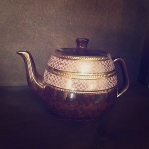 Brown Beautiful Tea Pot 🤎🌸